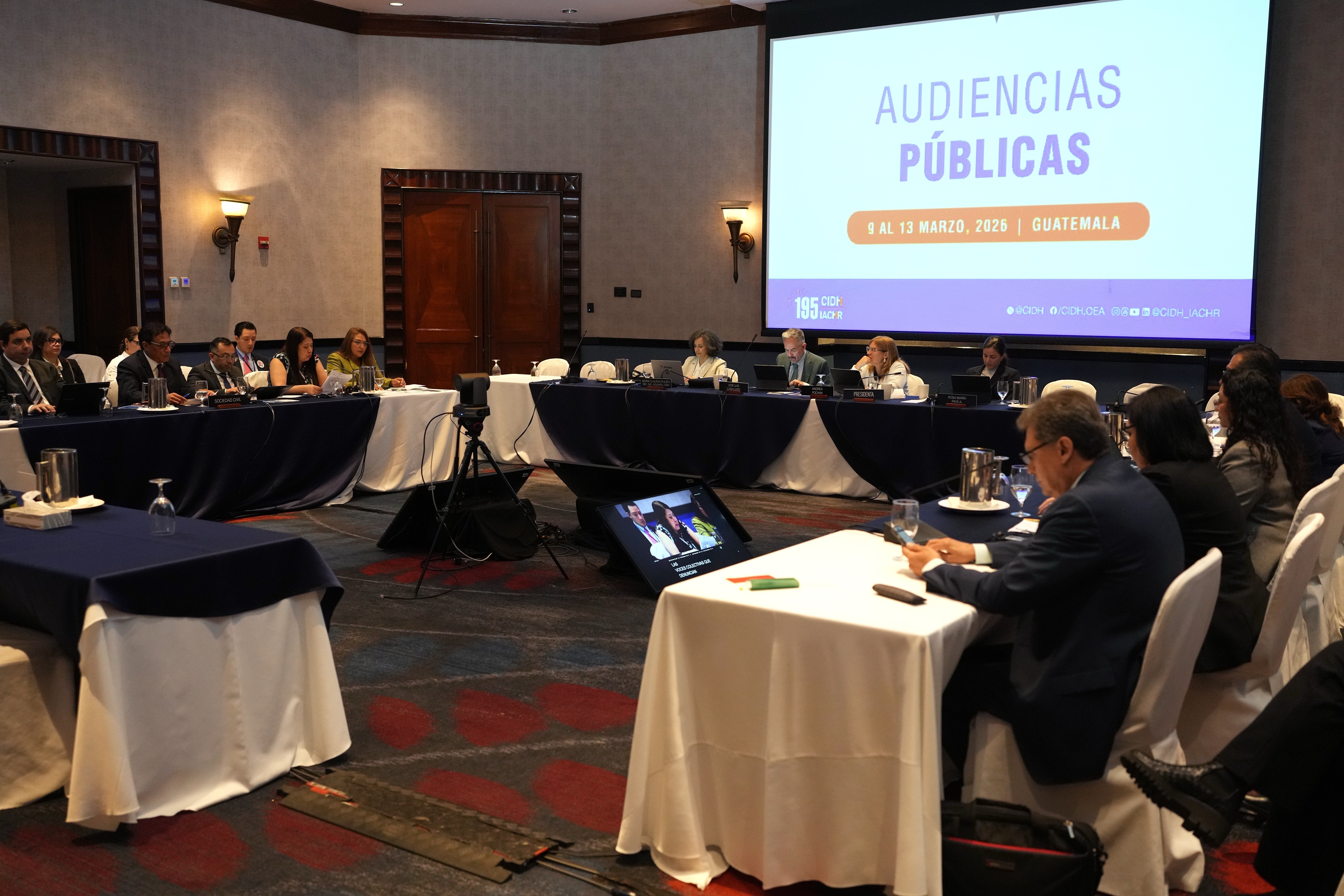 Jueces centroamericanos reclaman ante la CIDH que enfrentan presiones en su trabajo