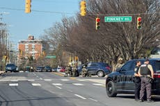 Policía resulta herido tras robo que devino en toma de rehenes cerca de una sinagoa