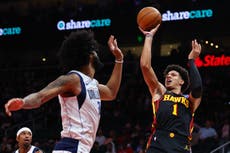 Hawks firman su séptima victoria seguida al vencer 124-112 a los Mavericks