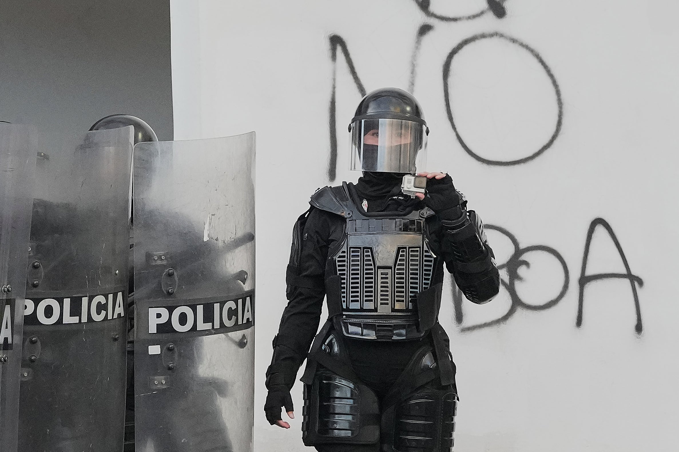 APTOPIX ECUADOR-PROTESTA