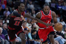 Kawhi Leonard anota 28 puntos en la victoria 119-108 de Clippers sobre Bulls