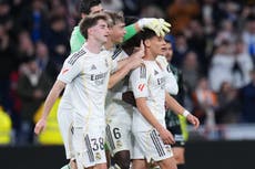 Golazo de Arda Güler, bombeado desde su mitad del campo en triunfo del Real Madrid ante Elche