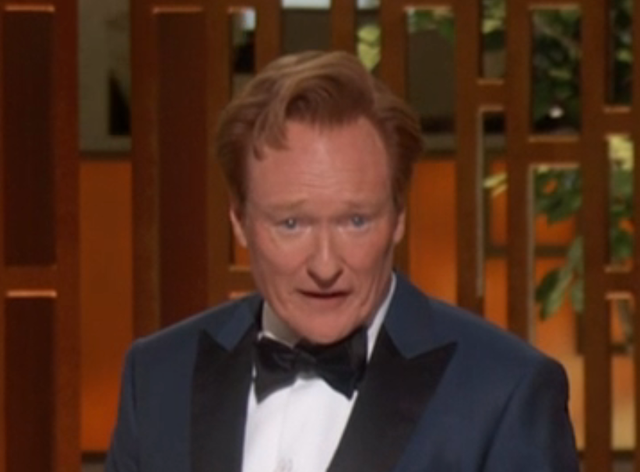 <p>Conan O'Brien bromeó sobre Epstein y Andrew Mountbatten-Windsor durante su monólogo de apertura de los Oscar</p>