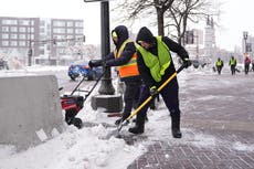 Fuertes tormentas azotan partes de EEUU con nieve y vientos. Aumenta riesgo de tornados