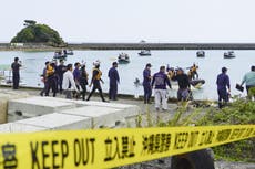 2 muertos en el naufragio de barcos con estudiantes cerca de lugar asignado a base de EEUU en Japón