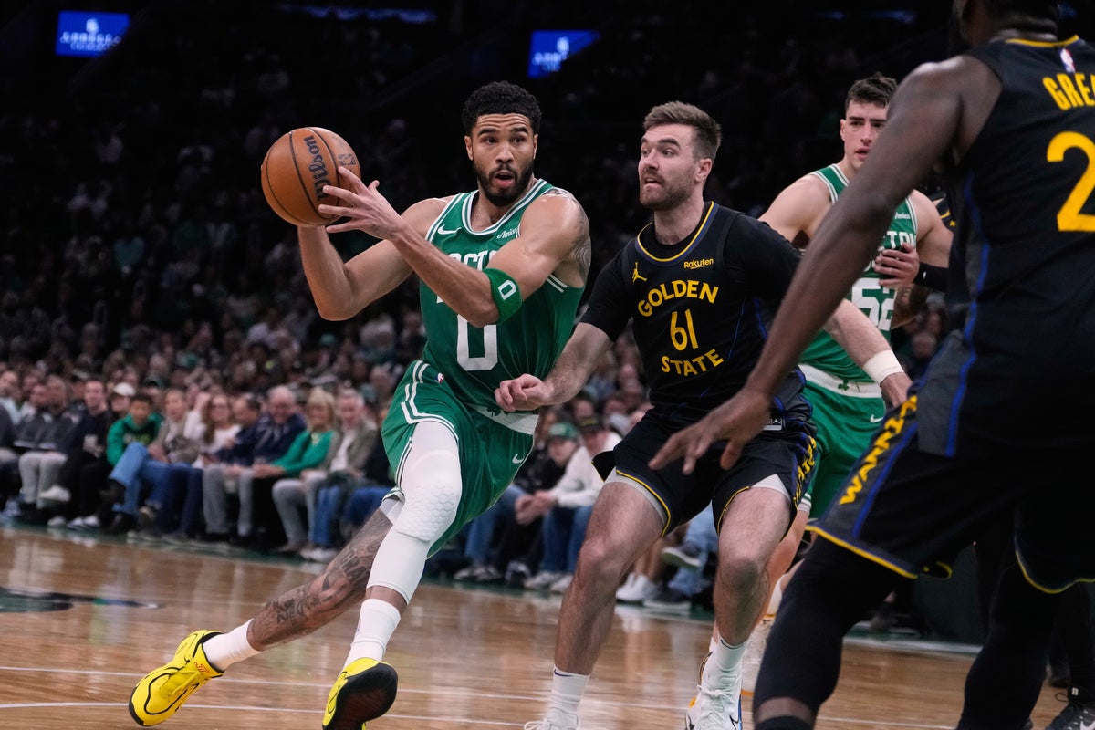 Celtics Dominate Warriors: Jaylen Brown & Jayson Tatum Lead Boston to Victory | NBA Scoreboard
