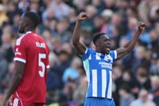 Liverpool pierde 2-1 ante Brighton y sigue en caída libre en la Liga Premier