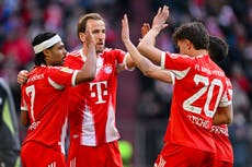 Kane anota de nuevo y Bayern se acerca al título de Bundesliga tras golear al Unión de Berlín