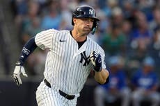 El veterano jardinero Randal Grichuk integra el roster de los Yankees para el día inaugural