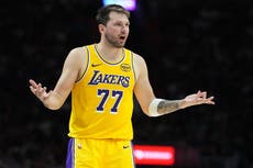 La estrella de Lakers Luka Doncic podrá jugar en Detroit tras anularse su 16ta falta técnica