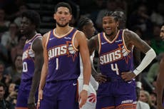Los Suns vencen 120-98 a los Raptors y frenan una racha de cinco derrotas