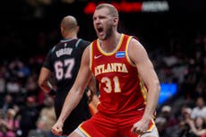 Hawks registran ocho jugadores con doble dígito de puntos en paliza 146-107 sobre Grizzlies