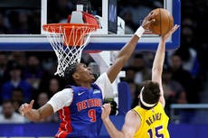 Los Pistons vencen 113-110 a los Lakers y cortan su racha de 9 victorias