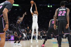 Los Spurs aplastan 136-111 al Heat y logran su sexta victoria seguida
