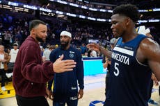 Stephen Curry jugará el play-in si su rodilla lo permite, dice Steve Kerr