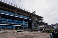 El nuevo estadio cubierto de los Titans de Tennessee va en camino a completarse en febrero de 2027