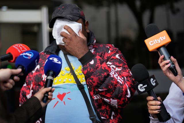 COLOMBIA-AVIÓN ESTRELLADO