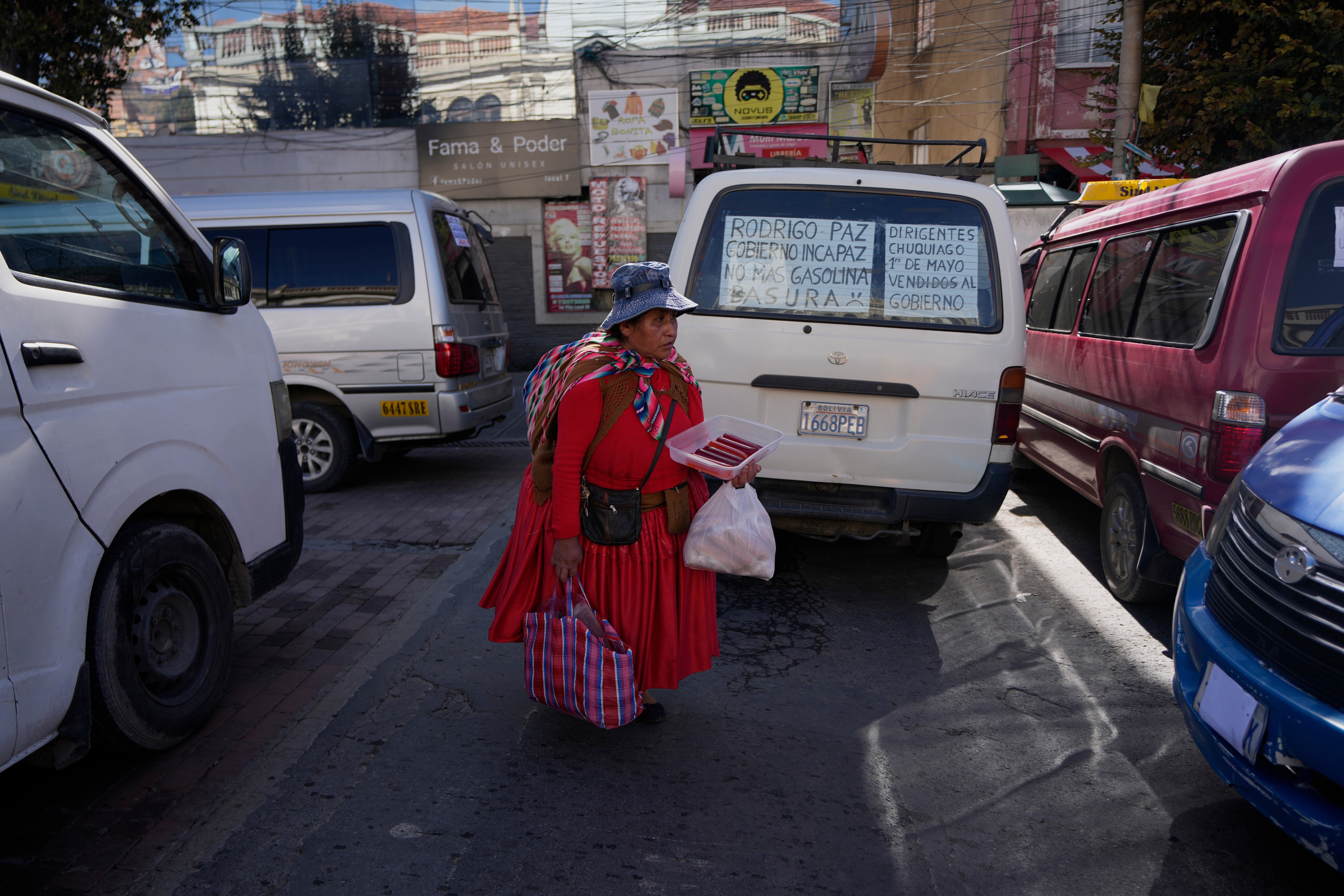 BOLIVIA-PARO-TRANSPORTE