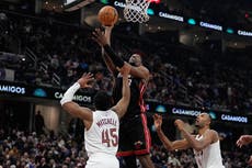 El Heat vence 120-103 a los Cavaliers y frena una racha de cinco derrotas