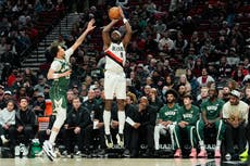 Scoot Henderson lidera una paliza 130-99 de los Trail Blazers a los Bucks sin Giannis