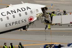 Reabre pista del aeropuerto LaGuardia donde avión chocó con camión de bomberos