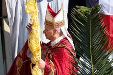 El papa León XIV abre la Semana Santa con un Domingo de Ramos que recuerda al papa Francisco