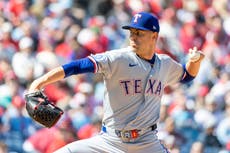 MacKenzie Gore poncha a 7 en su primera apertura con Rangers que vencen 8-3 a Filis