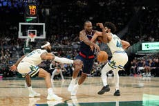 Los Clippers aplastan 127-113 a unos Bucks diezmados y logran su quinta victoria al hilo