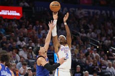 Gilgeous-Alexander anota 30 puntos y cierra fuerte en triunfo del Thunder 111-100 ante Knicks