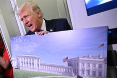 Trump revela búnker militar bajo futuro salón de baile de la Casa Blanca