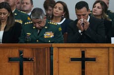 Instituto forense de Colombia identifica a las 69 víctimas del accidente de un avión militar