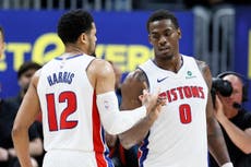 Pistons, guiados por Duren con 31 puntos y 9 rebotes, ganan su 1er título divisional en 18 años