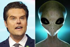 Matt Gaetz asegura que militares le mencionaron un programa alienígena secreto