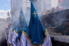 Cómo miles de católicos en Latinoamérica celebran el Viernes Santo
