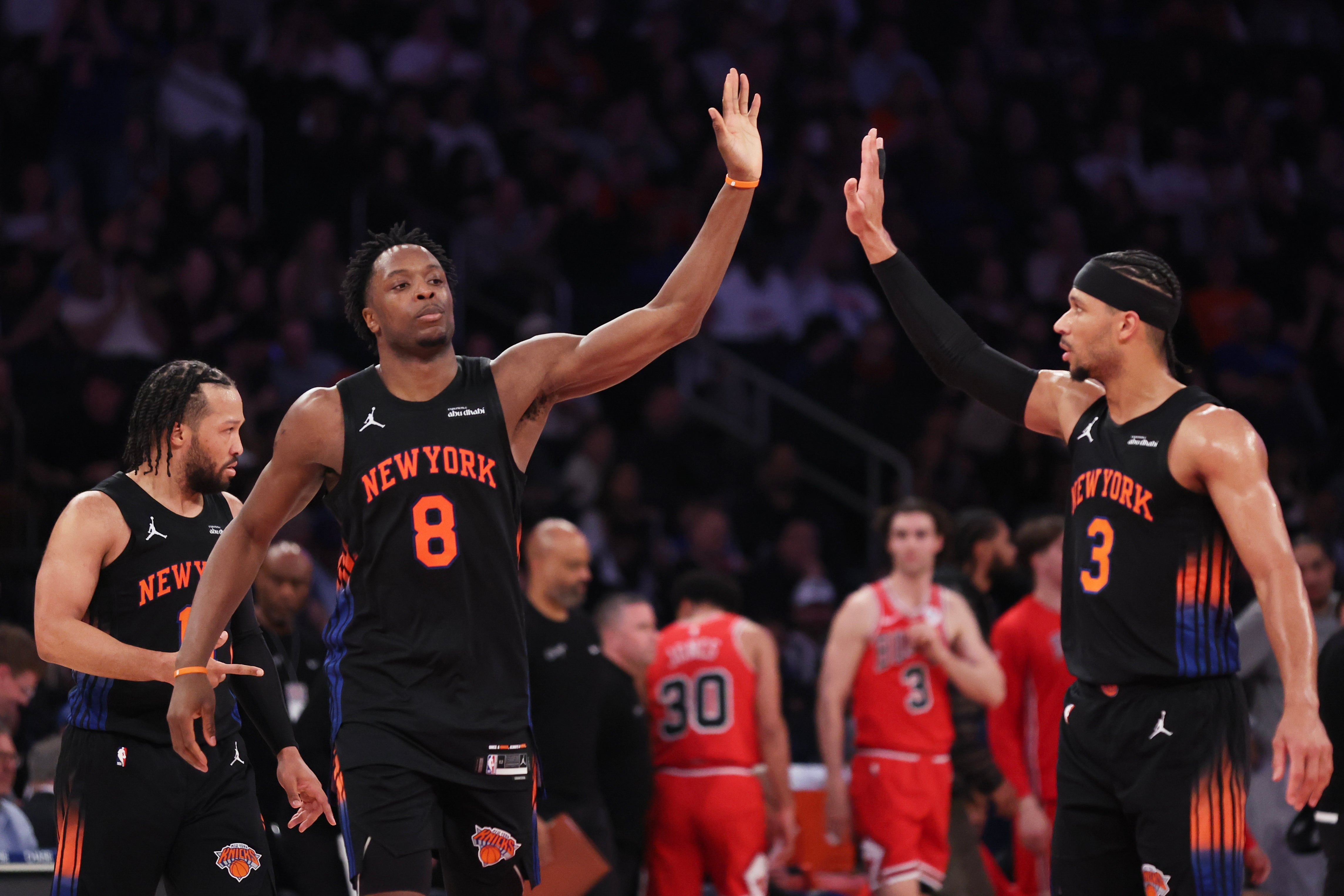 Knicks aplastan a Bulls por 136-96 en partido en que su ventaja fue de incluso 47 puntos
