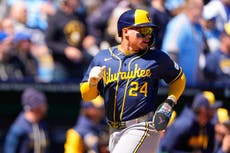 Contreras y Harrison guían triunfo 8-5 de Cerveceros ante Reales