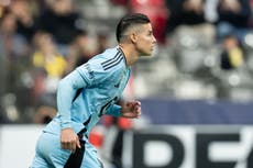 James Rodríguez vuelve con el Minnesota United tras hospitalización por deshidratación