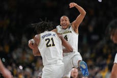 Michigan conquista su segundo título nacional al vencer 69-63 a UConn