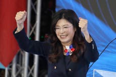 Líder opositora de Taiwán llega a China para "viaje por la paz"