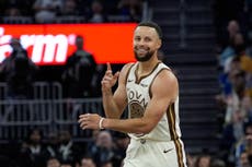 Curry anota 17 puntos y logra 2 jugadas de 4 unidades; Warriors vencen a Kings