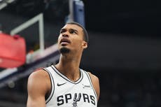 Spurs descartan a Victor Wembanyama y Stephon Castle ante Trail Blazers