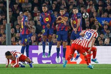 Con golazo de Álvarez, el Atlético golpea 2-0 al Barcelona en ida de cuartos de la Champions