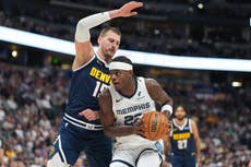 Jokic logra su 34º triple-doble y Nuggets vencen 136-119 a Grizzlies para sumar 10 triunfos
