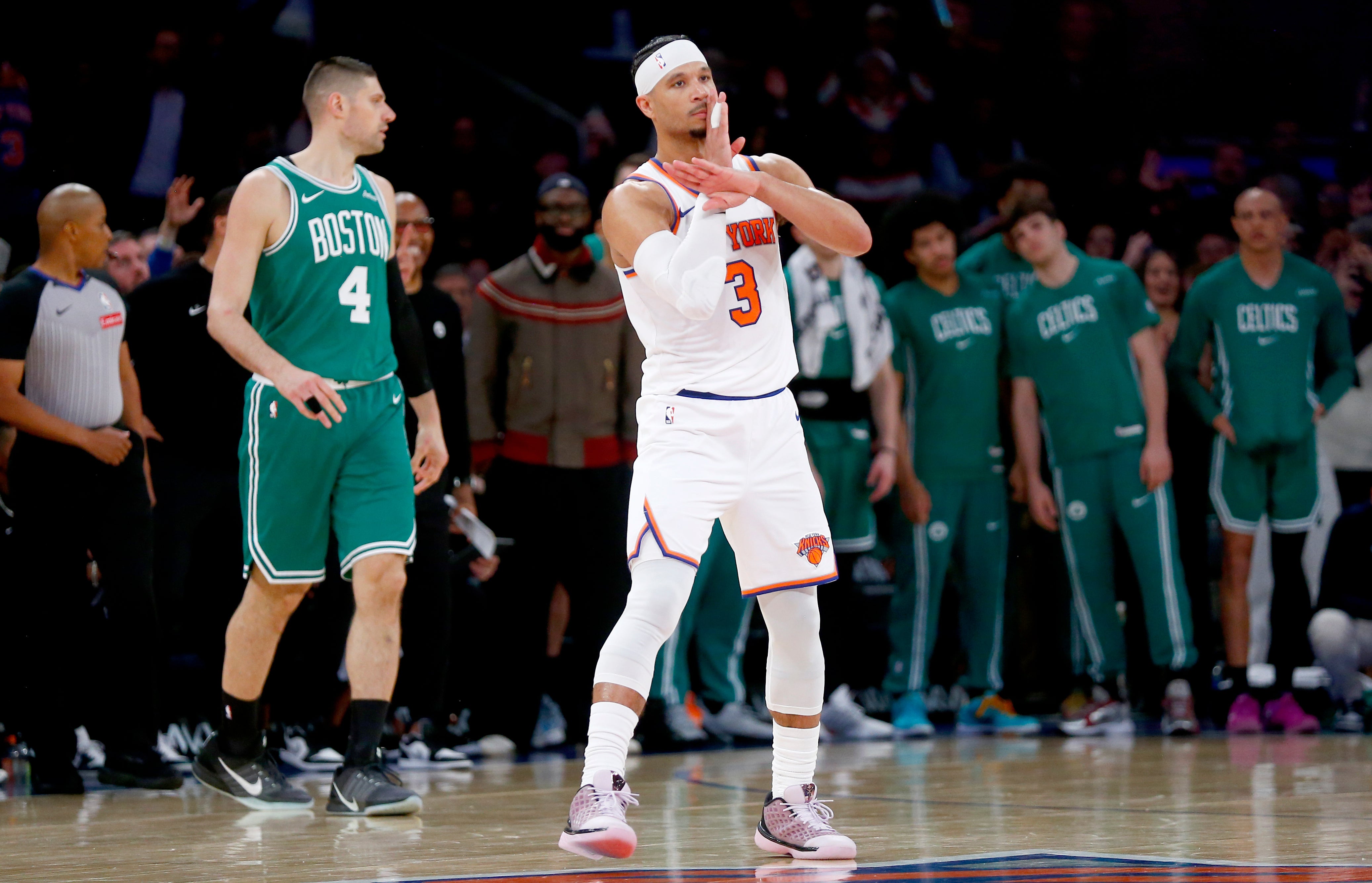 Knicks siguen vivos en puja por 2do puesto del Este; vencen a Celtics en regreso de Tatum al MSG