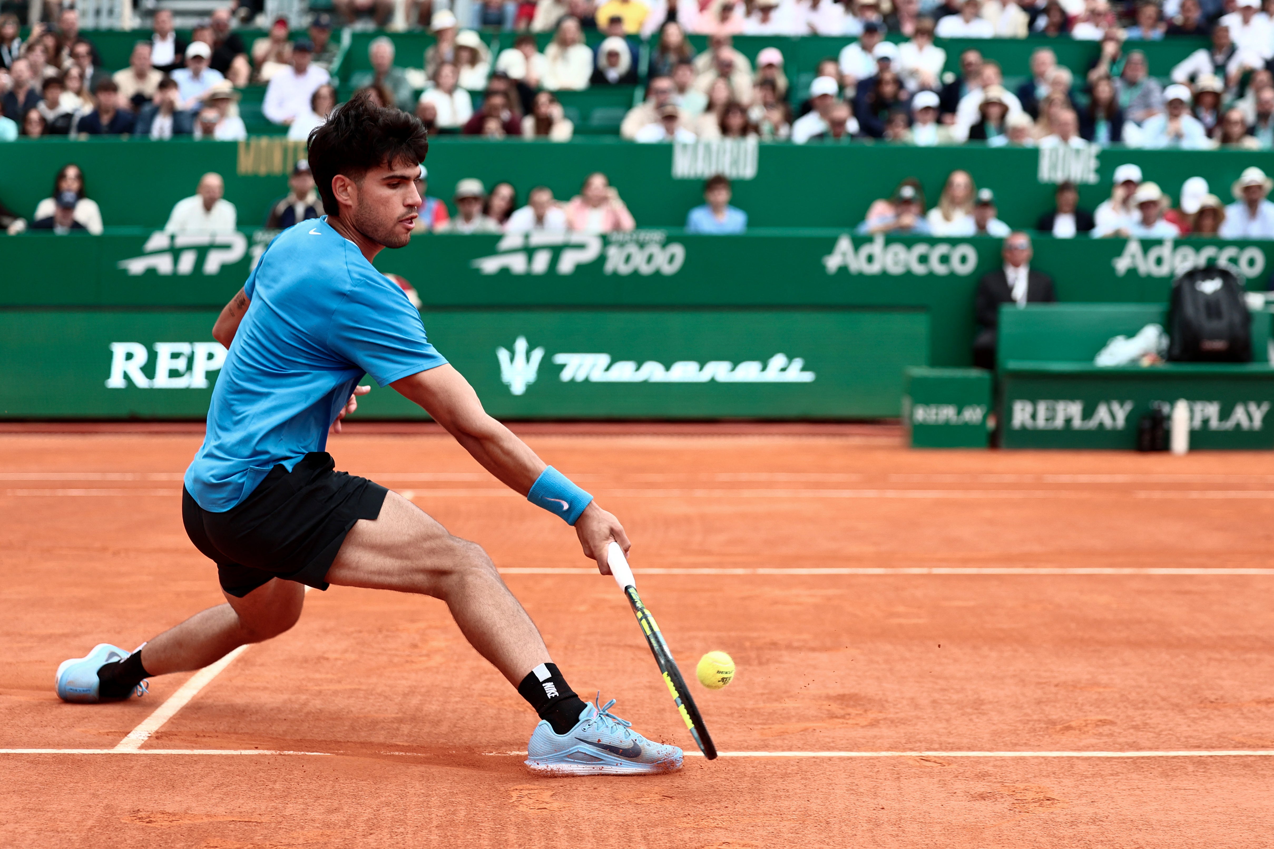 Alcaraz se impuso a un rival complicado, Alexander Bublik