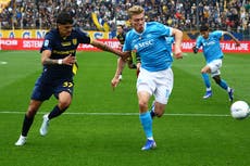 Empate del Napoli en Parma puede acabar con sus opciones de defender el título de la Serie A
