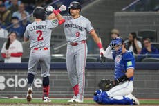 Gray pega jonrón de 3 carreras y Mellizos castigan 8-2 a Scherzer y a los Azulejos