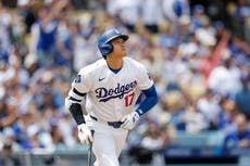 Ohtani conecta segundo jonrón en el primer pitcheo pero Rangers vence 5-2 a Dodgers