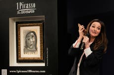 Parisino compra boleto para una rifa y gana un Picasso de un millón de dólares