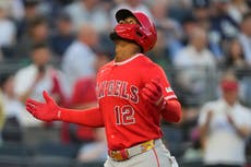 Trout pega jonrón por 3ra vez en 2 juegos; Angelinos disparan 5 vuelacercas y vencen a Yankees 7-1
